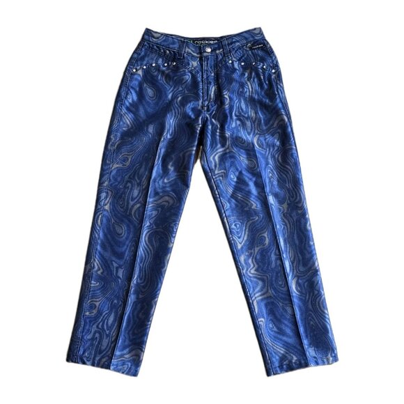 Vintage‎ Rockies Western Psychedelic Vibe High Rise Pants 29/9 EUC - Picture 3 of 12